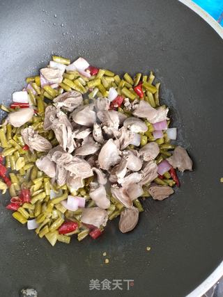 酸辣鸡心的做法步骤：9