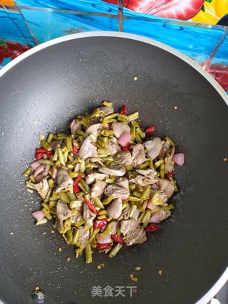 酸辣鸡心的做法步骤：13
