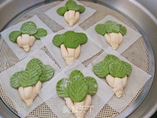 白菜馒头的做法步骤:7