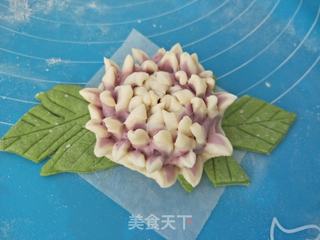 菊花馒头的做法步骤:10