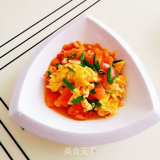西红柿炒鸡蛋的做法步骤：10