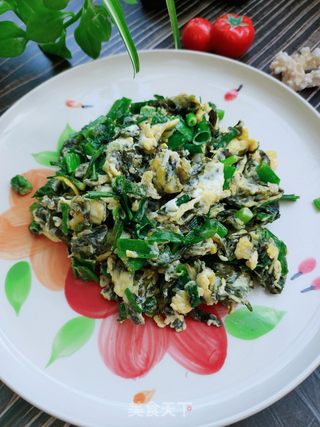 紫菜小葱炒鸡蛋的做法步骤:8