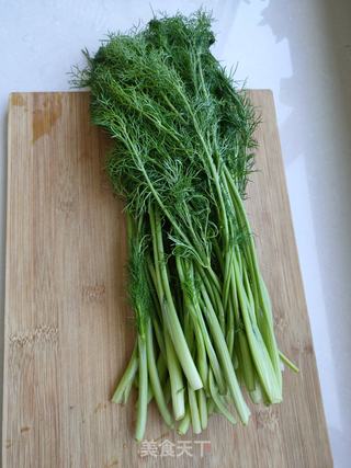 茴香粉条素馅饺子的做法步骤:2