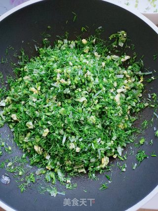 茴香粉条素馅饺子的做法步骤:8