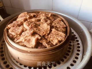 粉蒸肉的做法步骤：8