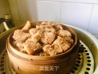 粉蒸肉的做法步骤：10