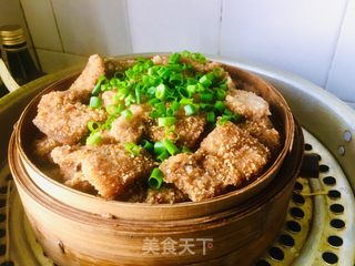 粉蒸肉的做法步骤：11