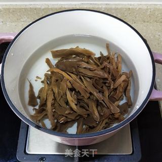 排骨焖笋干的做法步骤:3