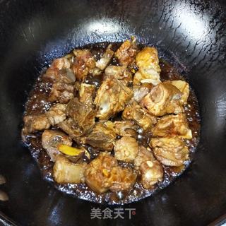 排骨焖笋干的做法步骤:7