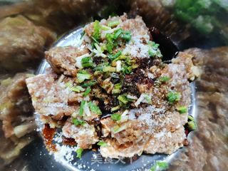 豆角猪肉包子 的做法步骤：5