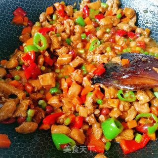 宫保鸡丁的做法步骤:18