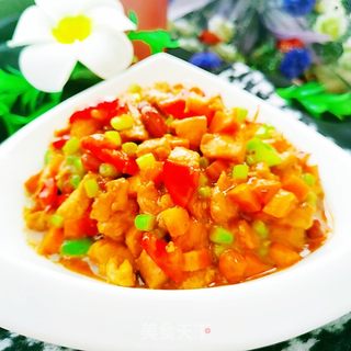 宫保鸡丁的做法步骤:20