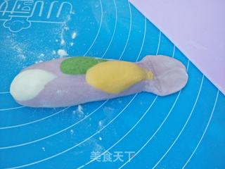 金鱼馒头的做法步骤:4