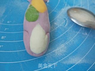 金鱼馒头的做法步骤:6