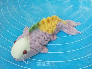 金鱼馒头的做法步骤:12