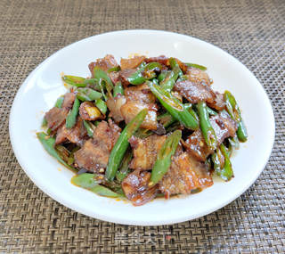 尖椒回锅肉的做法步骤:10