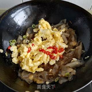 鹅蛋炒粉皮的做法步骤:14