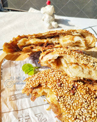 麻酱烧饼的做法步骤:18