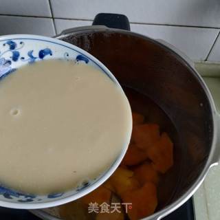 玉米面地瓜粥的做法步骤:5