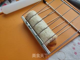 吐司芝士热狗的做法步骤:8