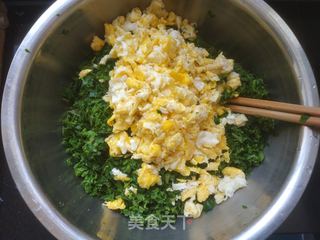 香椿鸡蛋馅饺子的做法步骤:8