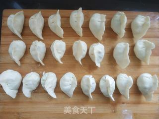 香椿鸡蛋馅饺子的做法步骤:14