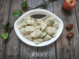 香椿鸡蛋馅饺子的做法步骤:17