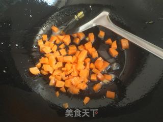 虾仁鸡蛋芝士焗饭的做法步骤:6