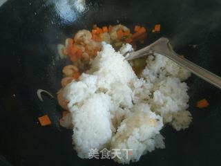 虾仁鸡蛋芝士焗饭的做法步骤:10