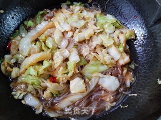 大头菜炒粉条的做法步骤:6