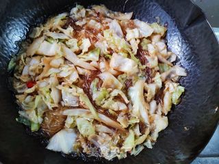 大头菜炒粉条的做法步骤:8