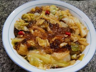 大头菜炒粉条的做法步骤:9