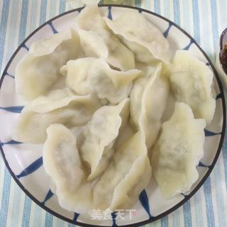 槐花猪肉水饺的做法步骤:16