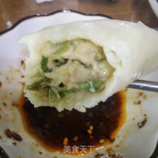 槐花猪肉水饺的做法步骤:17