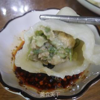 槐花猪肉水饺的做法步骤:18