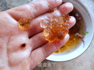 玫瑰桃胶羹的做法步骤:7