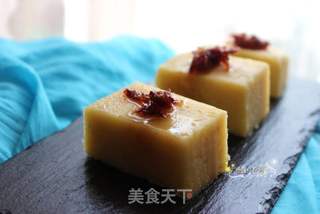 玫瑰绿豆糕的做法步骤:6