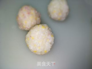 山药水果饭团的做法步骤：6