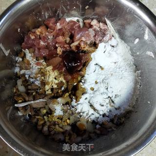 清蒸芋丝肉丸的做法步骤:8
