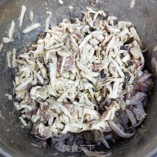 清蒸芋丝肉丸的做法步骤:9