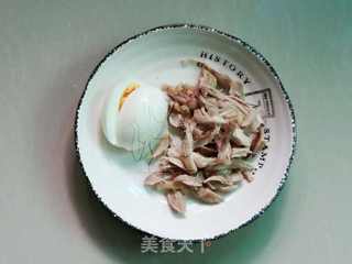 酸辣鸡丝汤面的做法步骤：7