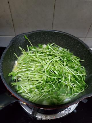 上汤豌豆苗的做法步骤:9