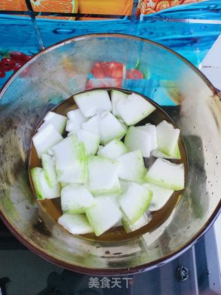 冬瓜丸子汤的做法步骤：3