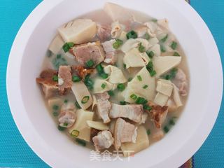 腌笃鲜的做法步骤:11