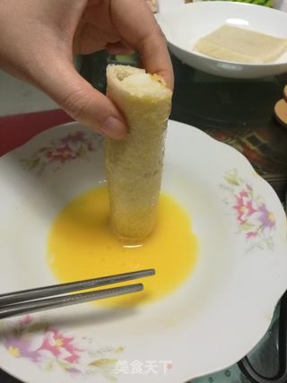 吐司山药卷的做法步骤:9