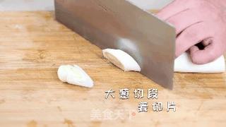 鲍鱼烧肉的做法步骤:3
