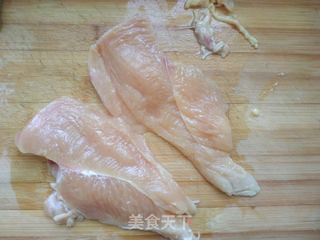 照烧鸡胸肉的做法步骤:2