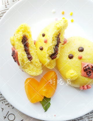 小鸡仔豆包的做法步骤:20