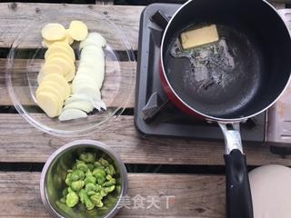 蚕豆浓汤的做法步骤:8