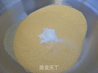 玉米面窝窝头的做法步骤:3